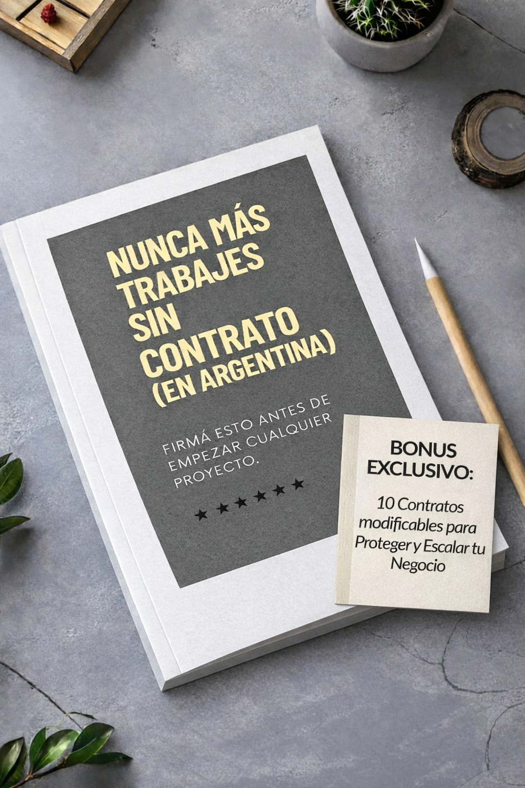 Nunca más trabajes sin contrato